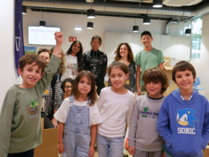 a group of children posing for a photo